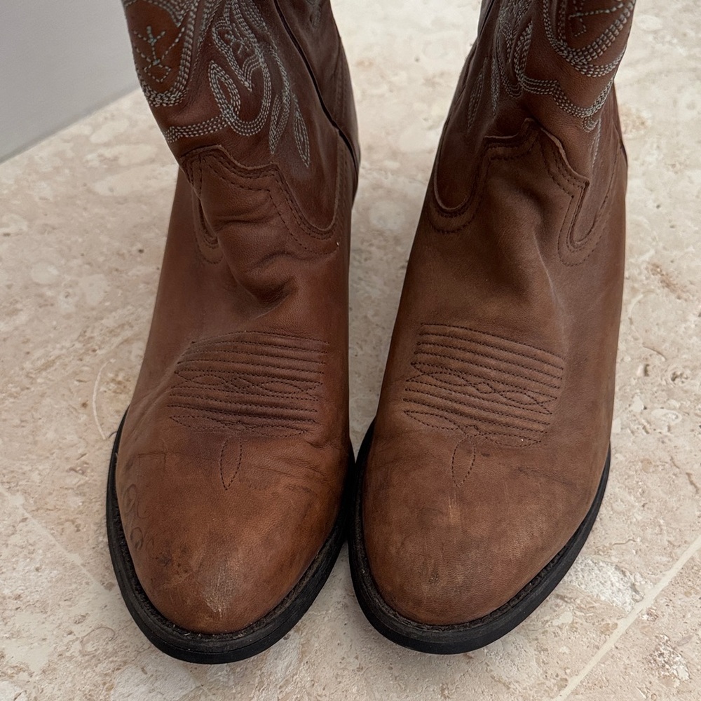 Ariat Women’s Brown Western Cowboy Boots - Picture 2 of 6